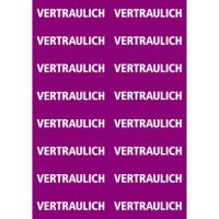 HERMA Hinweisetikett 15037 12,5x40mm Vertraulich 320 Stück
