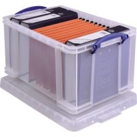 Really Useful Box Aufbewahrungsbox 48C 40,2x31,5x61cm 48l transparent