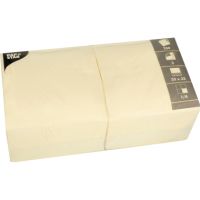 PAPSTAR Serviette 12478 33x33cm 3lagig creme 250 Stück