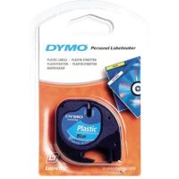 DYMO Schriftbandkassette LetraTag S0721700 12mmx4m schwarz auf bl