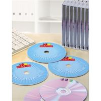 Avery Zweckform CD/DVD-Etikett L7676-25 matt 50 Stück