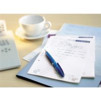 Avery Zweckform Gesprächsnotiz 1210 DIN A5 Recyling Block 50Blatt weiß