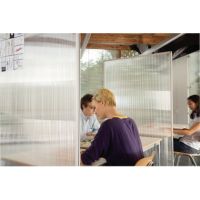 magnetoplan Raumteiler 110388 100x180x50cm transparent