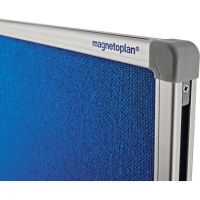 magnetoplan Raumteiler 1103803 125x180x35cm blau