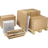 Faltkarton W612 610x400x350mm Wellpappe braun