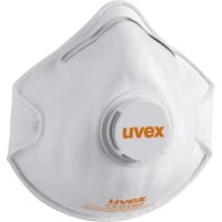 uvex Atemschutzmaske FFP2 8732210 mit Ventil 15 Stück