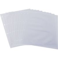 SIGEL Sichthülle SM190 DIN A4 für Speisekartenmappe transparent 10 Stück