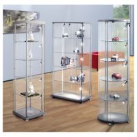 Kerkmann Vitrine 3761 85x180xxT44,5cm Glas 4Böden