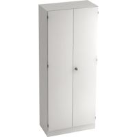 Hammerbacher Flügeltürenschrank V4100/W/W/ 5 Ordnerhöhen weiß