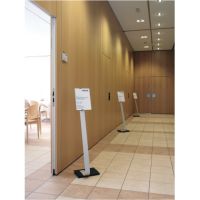 DURABLE Bodenständer INFO SIGN stand A4 481223 Aluminium