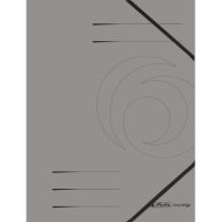 Herlitz Eckspanner 11159670 DIN A4 Karton dunkelgrau