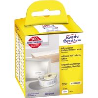 Avery Zweckform Etikett AS0722400 89x36mm 260 St./Rl. 2 Rl./Pack.