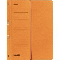 Falken Ösenhefter 80000516 DIN A4 kaufm. Heftung 250g Karton orange
