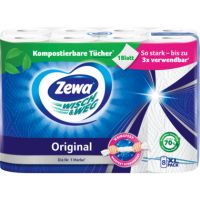 Zewa Küchenrolle Wisch und Weg 42837 2lg. weiß 8 Rl./Pack.
