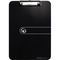 Herlitz Klemmbrett 11205663 DIN A4 PS opak schwarz