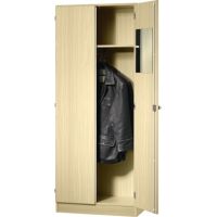 Hammerbacher Garderobenschrank V6200/3/3/SG 5OH ahorn/ahorn