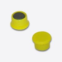 ALCO Haftmagnet 6818V13 13x7mm gelb 10 Stück