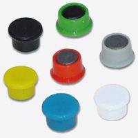 ALCO Haftmagnet 6818V26 13x7mm sort 10 Stück