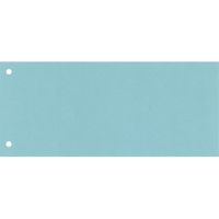 Trennstreifen Kurz 22,5x10,5cm 160g blau 100 Stück