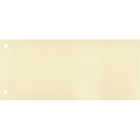 Trennstreifen 10,5x24cm Karton chamois 100 Stück