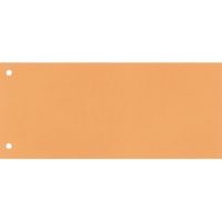 Trennstreifen 10,5x24cm Karton orange 100 Stück