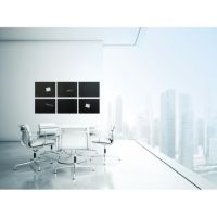 Legamaster Glastafel 7-104663 100x150cm schwarz