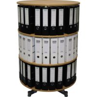 Reef Ordnersäule Typ R2 R2081BB3 81cm 3 Etagen buche Dekor