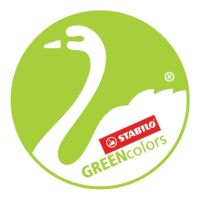 STABILO Buntstift GREENcolors D/87-2450 sort 12+2St