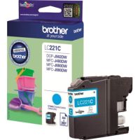 Brother Tintenpatrone LC221C 260Seiten cyan