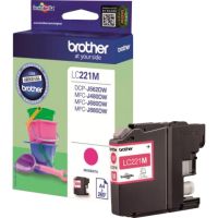 Brother Tintenpatrone LC221M 260Seiten magenta