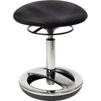 TOPSTAR Hocker Sitness Bob SU49BR0 Fuß chrom Bezug schwarz