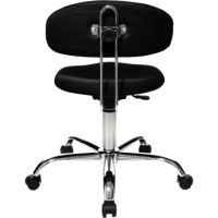 TOPSTAR Drehhocker Sitness 40 ST290W50 mit Lehne Bezug schwarz