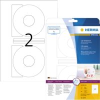 HERMA CD/DVD Etikett Special 5079 116mm weiß 50 Stück