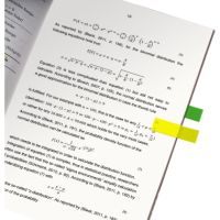 SIGEL Haftmarker HN615 50x60mm farbig sortiert 5 Stück