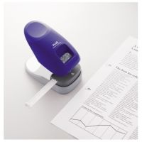 PLUS Japan Heftgerät 31260 klammerlos blau