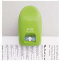 PLUS Japan Heftgerät 31261 klammerlos grün