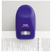 PLUS Japan Heftgerät 31260 klammerlos blau