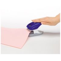 PLUS Japan Heftgerät 31260 klammerlos blau