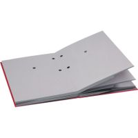 Leitz Unterschriftsmappe 57000025 DIN A4 20Fächer Graupappe rot