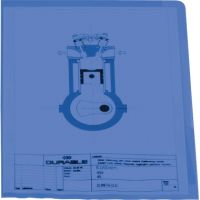 DURABLE Sichthülle 233706 PP blau 100 Stück
