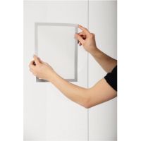 DURABLE Rahmen DURAFRAME SUN 484123 DIN A4 silber 2 Stück