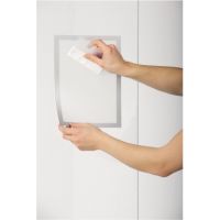 DURABLE Rahmen DURAFRAME SUN 484123 DIN A4 silber 2 Stück