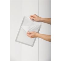 DURABLE Rahmen DURAFRAME SUN 484123 DIN A4 silber 2 Stück