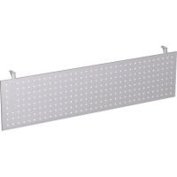 Geramöbel Knieraumblende S-617604-S gelocht 1.800mm silber