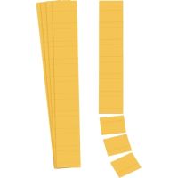 Ultradex Einsteckkarte Planrecord 140702 70x32mm gelb 90 Stück
