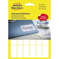 Avery Zweckform Vielzwecketikett 3324 38x18mm weiß 648 Stück