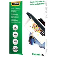 Fellowes Laminierfolie Impress 100mic 5351111 DIN A4 transparent 100 Stück