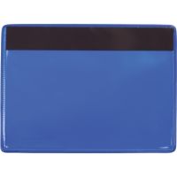 Tarifold Kennzeichnungshülle 166241 A5 quer PVC blau 10 Stück