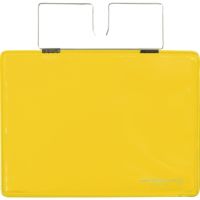 Tarifold Kennzeichnungshülle 165244 A5 quer PVC gelb 10 Stück