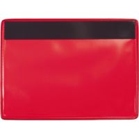 Tarifold Kennzeichnungshülle 166043 A4 quer PVC rot 10 Stück